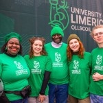 University of Limerick illustrated the cultural diversity of its student community by taking part in this year’s St Patrick’s Day Parade 2025. Picture: Olena Oleksienko/ilovelimerick