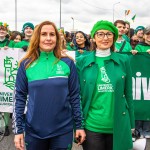 University of Limerick illustrated the cultural diversity of its student community by taking part in this year’s St Patrick’s Day Parade 2025. Picture: Olena Oleksienko/ilovelimerick