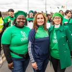 University of Limerick illustrated the cultural diversity of its student community by taking part in this year’s St Patrick’s Day Parade 2025. Picture: Olena Oleksienko/ilovelimerick