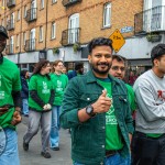University of Limerick illustrated the cultural diversity of its student community by taking part in this year’s St Patrick’s Day Parade 2025. Picture: Olena Oleksienko/ilovelimerick