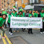 University of Limerick illustrated the cultural diversity of its student community by taking part in this year’s St Patrick’s Day Parade 2025. Picture: Olena Oleksienko/ilovelimerick