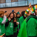 University of Limerick illustrated the cultural diversity of its student community by taking part in this year’s St Patrick’s Day Parade 2025. Picture: Olena Oleksienko/ilovelimerick
