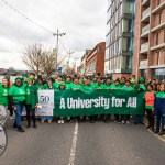 University of Limerick illustrated the cultural diversity of its student community by taking part in this year’s St Patrick’s Day Parade 2025. Picture: Olena Oleksienko/ilovelimerick