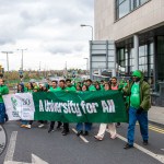 University of Limerick illustrated the cultural diversity of its student community by taking part in this year’s St Patrick’s Day Parade 2025. Picture: Olena Oleksienko/ilovelimerick