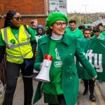 University of Limerick illustrated the cultural diversity of its student community by taking part in this year’s St Patrick’s Day Parade 2025. Picture: Olena Oleksienko/ilovelimerick