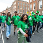 University of Limerick illustrated the cultural diversity of its student community by taking part in this year’s St Patrick’s Day Parade 2025. Picture: Olena Oleksienko/ilovelimerick