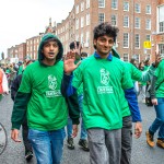 University of Limerick illustrated the cultural diversity of its student community by taking part in this year’s St Patrick’s Day Parade 2025. Picture: Olena Oleksienko/ilovelimerick