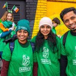 University of Limerick illustrated the cultural diversity of its student community by taking part in this year’s St Patrick’s Day Parade 2025. Picture: Olena Oleksienko/ilovelimerick