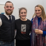 Brian Fitzgerald, Director Parallel Editions, Áine Finnegan, Printer, Suzannah O'Reilly-Mullaney, Director Parallel Editions. Picture: Cian Reinhardt/ilovelimerick