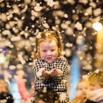 19/11/17 REPRO FREE Sue Ellen Butler, Garryowen at the annual turning of the Christmas Lights in Limerick City. A crowd of 15,000 turned out in Limerick for the switching on of the Christmas lights and the start of Limerick's festive celebrations. Mayor of Limerick Cllr Stephen Keary was joined by the stars of PAW Patrol and Limerick Rose Kayleigh Maher for the annual switching on ceremony. Picture Sean Curtin True Media.