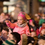 19/11/17 REPRO FREE Anna Setkowicz at the annual turning of the Christmas Lights in Limerick City. A crowd of 15,000 turned out in Limerick for the switching on of the Christmas lights and the start of Limerick's festive celebrations. Mayor of Limerick Cllr Stephen Keary was joined by the stars of PAW Patrol and Limerick Rose Kayleigh Maher for the annual switching on ceremony. Picture Sean Curtin True Media.