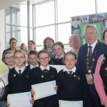 Pay It Forward Limerick awarded Kindness Flags to schools at King Johns Castle on May 15 2018. Picture: Sophie Goodwin for ilovelimerick.com 2018. All Rights Reserved.