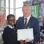 Pay It Forward Limerick awarded Kindness Flags to schools at King Johns Castle on May 15 2018. Picture: Sophie Goodwin for ilovelimerick.com 2018. All Rights Reserved.