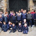 Students from Caherdavin Boys School at the Pay It Forward Kindness Flags Awards at King Johns Castle. Tuesday, May 15, 2018. Picture: Sophie Goodwin/ilovelimerick.