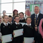 Pay It Forward Limerick awarded Kindness Flags to schools at King Johns Castle on May 15 2018. Picture: Zoe Conway for ilovelimerick.com 2018. All Rights Reserved.