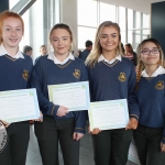 Scoil na Trionoide Naofa students at the Pay It Forward Limerick event at King Johns Castle on May 15 2018. Picture: Zoe Conway/ilovelimerick.