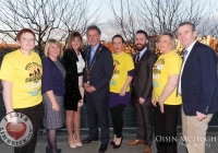 24/03/2015   
Mayor Michael Sheehan (center) pictured with Joan Freeman(Pieta House Founder, to his right), and Pieta House representatives. 
Picture: Oisin McHugh     
www.oisinmchughphoto.com