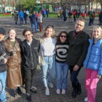 Limerick Pride held a vigil in memory of Michael Snee, age 59, and Aidan Moffitt, age 42 at Arthurs Quay Park on April 18, 2022. Picture: Ava O'Donoghue/ilovelimerick