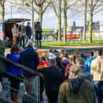 Limerick Pride held a vigil in memory of Michael Snee, age 59, and Aidan Moffitt, age 42 at Arthurs Quay Park on April 18, 2022. Picture: Kris Luszczki/ilovelimerick