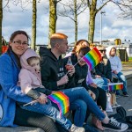 Limerick Pride held a vigil in memory of Michael Snee, age 59, and Aidan Moffitt, age 42 at Arthurs Quay Park on April 18, 2022. Picture: Kris Luszczki/ilovelimerick