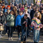 Limerick Pride held a vigil in memory of Michael Snee, age 59, and Aidan Moffitt, age 42 at Arthurs Quay Park on April 18, 2022. Picture: Kris Luszczki/ilovelimerick
