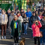 Limerick Pride held a vigil in memory of Michael Snee, age 59, and Aidan Moffitt, age 42 at Arthurs Quay Park on April 18, 2022. Picture: Kris Luszczki/ilovelimerick