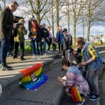 Limerick Pride held a vigil in memory of Michael Snee, age 59, and Aidan Moffitt, age 42 at Arthurs Quay Park on April 18, 2022. Picture: Kris Luszczki/ilovelimerick