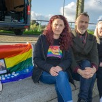 Limerick Pride held a vigil in memory of Michael Snee, age 59, and Aidan Moffitt, age 42 at Arthurs Quay Park on April 18, 2022. Picture: Kris Luszczki/ilovelimerick