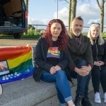 Limerick Pride held a vigil in memory of Michael Snee, age 59, and Aidan Moffitt, age 42 at Arthurs Quay Park on April 18, 2022. Picture: Kris Luszczki/ilovelimerick