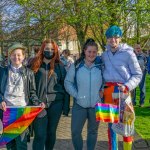 Limerick Pride held a vigil in memory of Michael Snee, age 59, and Aidan Moffitt, age 42 at Arthurs Quay Park on April 18, 2022. Picture: Kris Luszczki/ilovelimerick