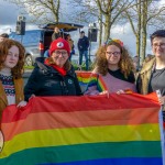 Limerick Pride held a vigil in memory of Michael Snee, age 59, and Aidan Moffitt, age 42 at Arthurs Quay Park on April 18, 2022. Picture: Kris Luszczki/ilovelimerick