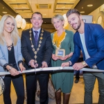 Leanne Moore, Cllr James Collins, Mayor of Limerick City and County, Bev Missing, Rain Africa, and Patrick McLoughney. Pic: Cian Reinhardt/ilovelimerick