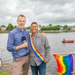 Limerick Pride Rainbow River Swim Parade at the the Curraghgour Boat Club marked the 30 year anniversary of decriminalisation of homosexuality in Ireland on June 24, 2023. Picture: Olena Oleksienko/ilovelimerick