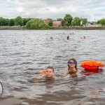 Limerick Pride Rainbow River Swim Parade at the the Curraghgour Boat Club marked the 30 year anniversary of decriminalisation of homosexuality in Ireland on June 24, 2023. Picture: Olena Oleksienko/ilovelimerick