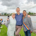 Limerick Pride Rainbow River Swim Parade at the the Curraghgour Boat Club marked the 30 year anniversary of decriminalisation of homosexuality in Ireland on June 24, 2023. Picture: Olena Oleksienko/ilovelimerick