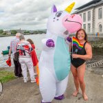 Limerick Pride Rainbow River Swim Parade at the the Curraghgour Boat Club marked the 30 year anniversary of decriminalisation of homosexuality in Ireland on June 24, 2023. Picture: Olena Oleksienko/ilovelimerick