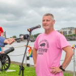 Limerick Pride Rainbow River Swim Parade at the the Curraghgour Boat Club marked the 30 year anniversary of decriminalisation of homosexuality in Ireland on June 24, 2023. Picture: Olena Oleksienko/ilovelimerick