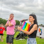 Limerick Pride Rainbow River Swim Parade at the the Curraghgour Boat Club marked the 30 year anniversary of decriminalisation of homosexuality in Ireland on June 24, 2023. Picture: Olena Oleksienko/ilovelimerick