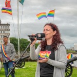 Limerick Pride Rainbow River Swim Parade at the the Curraghgour Boat Club marked the 30 year anniversary of decriminalisation of homosexuality in Ireland on June 24, 2023. Picture: Olena Oleksienko/ilovelimerick