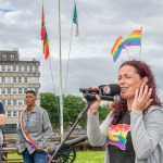 Limerick Pride Rainbow River Swim Parade at the the Curraghgour Boat Club marked the 30 year anniversary of decriminalisation of homosexuality in Ireland on June 24, 2023. Picture: Olena Oleksienko/ilovelimerick