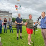 Limerick Pride Rainbow River Swim Parade at the the Curraghgour Boat Club marked the 30 year anniversary of decriminalisation of homosexuality in Ireland on June 24, 2023. Picture: Olena Oleksienko/ilovelimerick