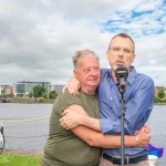 Limerick Pride Rainbow River Swim Parade at the the Curraghgour Boat Club marked the 30 year anniversary of decriminalisation of homosexuality in Ireland on June 24, 2023. Picture: Olena Oleksienko/ilovelimerick