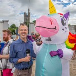 Limerick Pride Rainbow River Swim Parade at the the Curraghgour Boat Club marked the 30 year anniversary of decriminalisation of homosexuality in Ireland on June 24, 2023. Picture: Olena Oleksienko/ilovelimerick