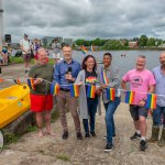 Limerick Pride Rainbow River Swim Parade at the the Curraghgour Boat Club marked the 30 year anniversary of decriminalisation of homosexuality in Ireland on June 24, 2023. Picture: Olena Oleksienko/ilovelimerick