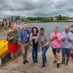 Limerick Pride Rainbow River Swim Parade at the the Curraghgour Boat Club marked the 30 year anniversary of decriminalisation of homosexuality in Ireland on June 24, 2023. Picture: Olena Oleksienko/ilovelimerick