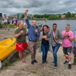 Limerick Pride Rainbow River Swim Parade at the the Curraghgour Boat Club marked the 30 year anniversary of decriminalisation of homosexuality in Ireland on June 24, 2023. Picture: Olena Oleksienko/ilovelimerick