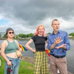 Limerick Pride Rainbow River Swim Parade at the the Curraghgour Boat Club marked the 30 year anniversary of decriminalisation of homosexuality in Ireland on June 24, 2023. Picture: Olena Oleksienko/ilovelimerick