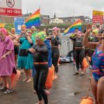 On Sunday, July 4, 2021 the Limerick Pride festivities kicked off  with the Rainbow River Swim Parade which saw over 80 swimmers from Limerick swimming group Limerick Narwhals taking to the river followed by over sailing boats, paddle boats and kayaks in a celebration of Pride on the River Shannon.  Picture: farhan Saeed/ilovelimerick