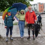 On Sunday, July 4, 2021 the Limerick Pride festivities kicked off  with the Rainbow River Swim Parade which saw over 80 swimmers from Limerick swimming group Limerick Narwhals taking to the river followed by over sailing boats, paddle boats and kayaks in a celebration of Pride on the River Shannon.  Picture: farhan Saeed/ilovelimerick