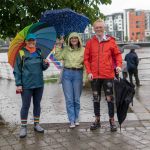 On Sunday, July 4, 2021 the Limerick Pride festivities kicked off  with the Rainbow River Swim Parade which saw over 80 swimmers from Limerick swimming group Limerick Narwhals taking to the river followed by over sailing boats, paddle boats and kayaks in a celebration of Pride on the River Shannon.  Picture: farhan Saeed/ilovelimerick